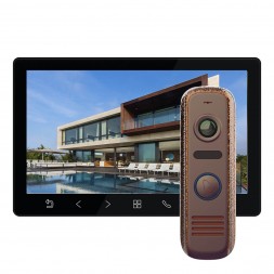 Комплект Full HD видеодомофона Tantos Prime HD SE с антивандальной панелью