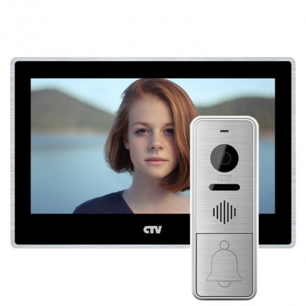 Комплект HD видеодомофона CTV-M4704AHD + панель