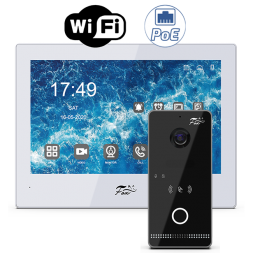 Комплект IP-видеодомофона Fox FX-IVD800WPE-KIT WiFi/PoE