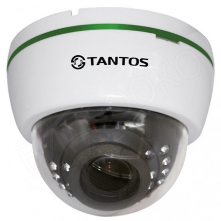 Купольная IP-камера Tantos TSi-Dle2VP (2.8-12)