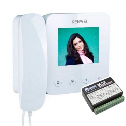 Видеодомофон Kenwei KW-E400FC-BS-XL
