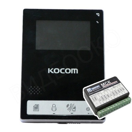 Видеодомофон Kocom KCV-434SD Координатный/Цифровой