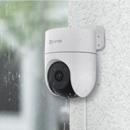 Уличная поворотная WiFi камера видеонаблюдения Ezviz CS-H8c 2K+ 4Mp (4 мм)