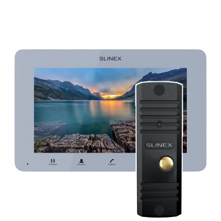 Комплект видеодомофона Slinex SM-07MHD с панелью ML-16HD