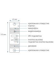 Комплект видеодомофона CTV-DP3702 Gamma