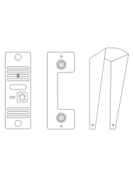 Комплект видеодомофона CTV-DP3702 Gamma