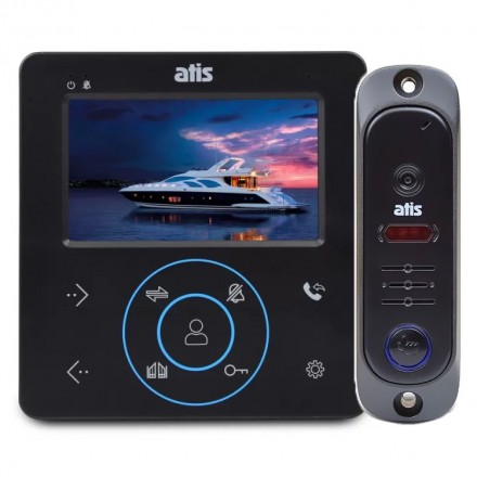 Комплект видеодомофона с вызывной панелью Atis AD-480 Kit box