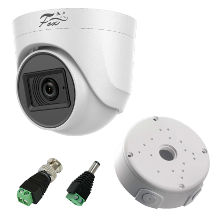 Купольная антивандальная камера Fox 2 Мп для видеодомофонов
