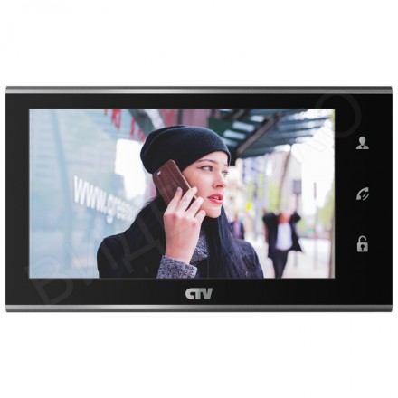 Видеодомофон CTV-M2701 (черный)