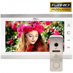 Комплект видеодомофона Fox FX-HVD100R Аквамарин с панелью