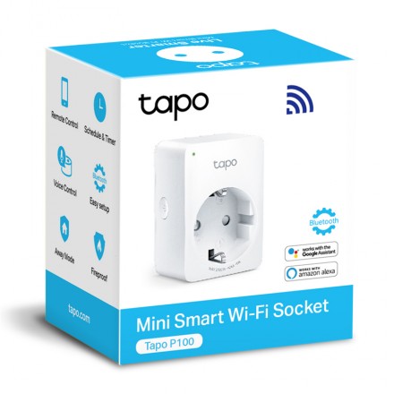 Умная WiFi розетка TP-Link Tapo P100