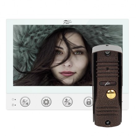 Комплект видеодомофона Fox FX-VD7L (Ель 7) с панелью
