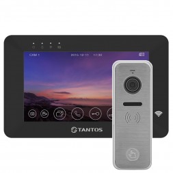 Комплект IP видеодомофона Tantos Rocky HD WiFi (Wi-Fi) + панель