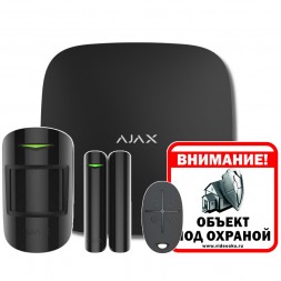 Комплект сигнализации Ajax StarterKit Plus (black)