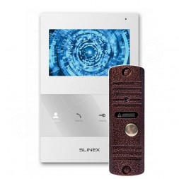Комплект видеодомофона Slinex SQ-04 с вызывной панелью