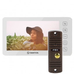Комплект видеодомофона Tantos Prime + вызывная панель