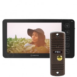 Комплект видеодомофона Tantos Prime + вызывная панель
