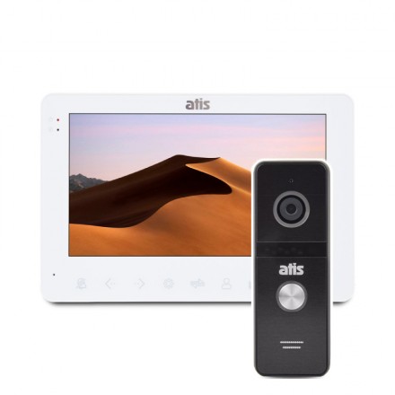 Комплект Full HD видеодомофона Atis AD-780FHD и вызывной панели