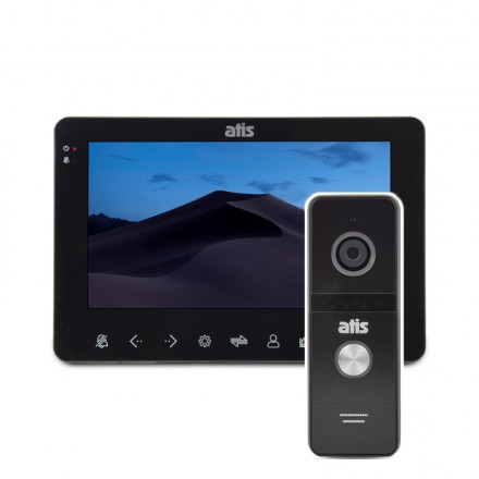 Комплект Full HD видеодомофона Atis AD-780FHD и вызывной панели