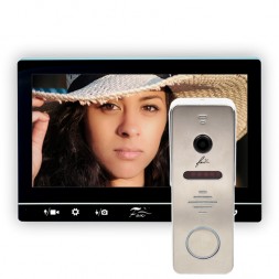 Комплект Full HD Wi-Fi видеодомофона Fox FX-HVD70M WiFi Топаз и вызывной панели