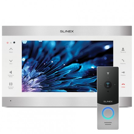 Комплект видеодомофона Slinex SL-10IPT HD с вызывной панелью