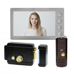 Комплект видеодомофона Fox FX-VD70N-KIT с замком и панелью