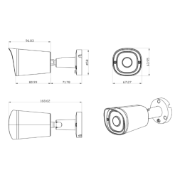 Уличная беспроводная WiFi камера с микрофоном iVideon 3230F-WMSD